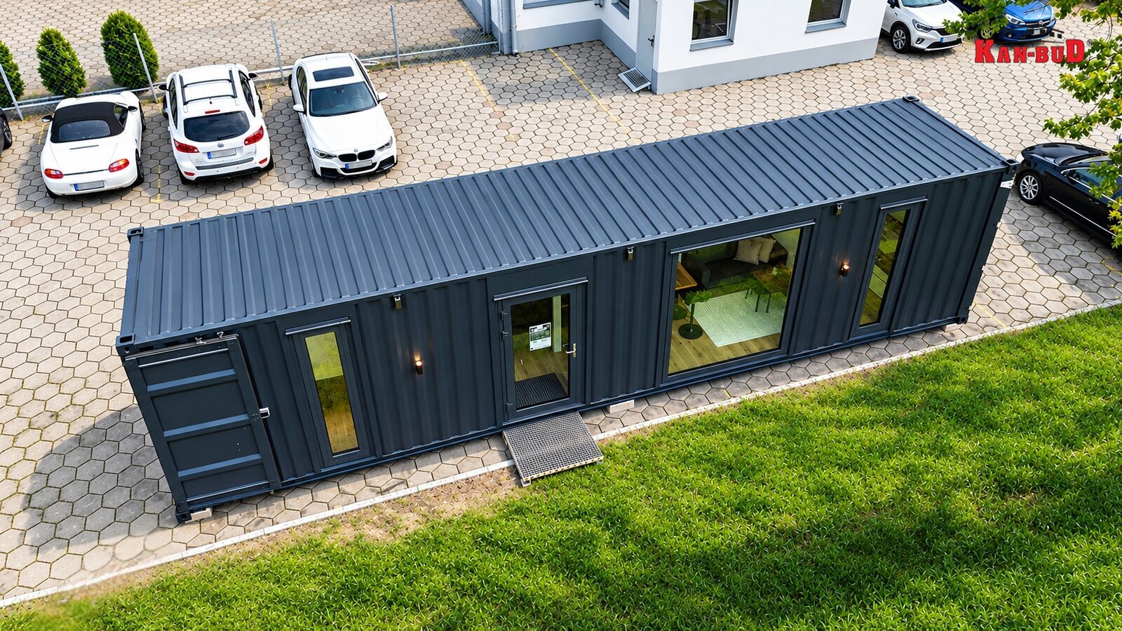 Domek modułowy v2 40ft HC
